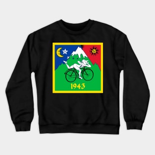 1943 bike day Crewneck Sweatshirt